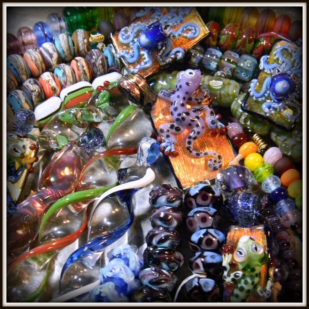 Beads and Glass Art Trunk Show – Starting tonight on&nbsp;Facebook!